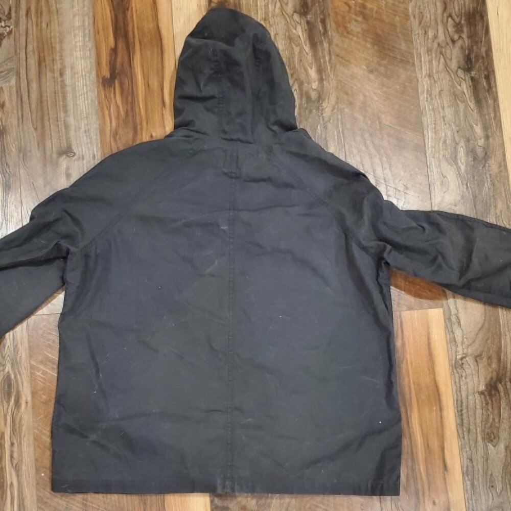 Rogue Territory Hooded Waxed Ridgeline Jacket  Graphite XXL RGT - Picture 12 of 13